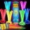 Glow Sticks Party Supplies 100pk - 8 Inch Glow in the Dark Light Up Sticks Party Favors, Glow Decorations, Neon Party Glow Necklaces and Glow Bracelets with Connectors